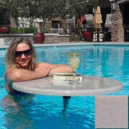 Pool and Spa Table - Summit Gray