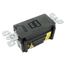 120V 20A Dead Front, Black