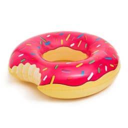 Giant Strawberry Donut Pool Float