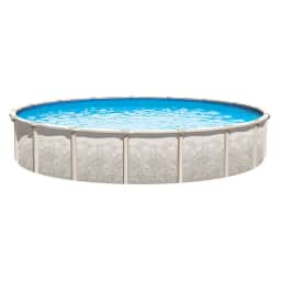 Magnus 27' Round, 54" Deep Above Ground Pool, with Aluminum Wall