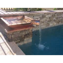 20"x20" Original Lip Square PO POT  Copper - High Profile
