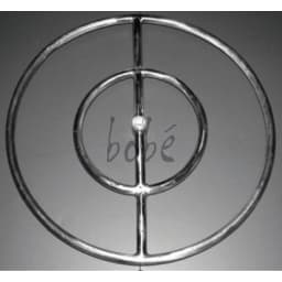 12" Stainless Steel Round Fire Ring 