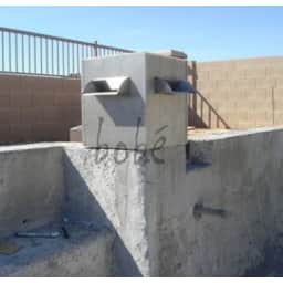Pre-fab Aluminum Column, Straight -  30"X30"X36" 