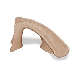 Cyclone Complete Pool Slide, Right Turn - Taupe