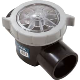 Hydro Seal Black CPVC Check Valve 2" S x 2.5" SPGT, Corrosion Resistant