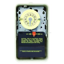 24-Hour 120V Mechanical Time Switch, SPST, Type 3R Metal Enclosure
