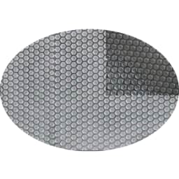 18’ x 34' Oval Clear Supreme Solar Cover, 12 Mil