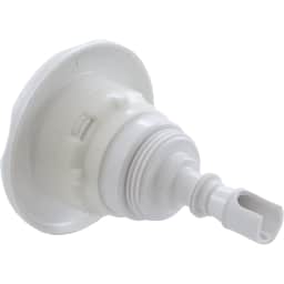 5-Scallop Twin Roto Thread In Poly Storm Gunite Jet Internals White
