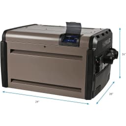 Universal H-Series Natural Gas 400,000 BTU Low NOx Pool Heater