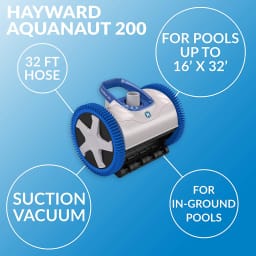 AquaNaut 200 2-Wheel Suction Cleaner