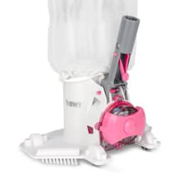 Rechargeable Cordless Pool Vacuum, Heavy Duty 1.72gal Debris Bag, Inground and Above Ground Pools, 75 min Run Time