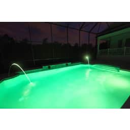 MicroBrite Color LED Pool Light 12 Volt, 14 Watt with 100' Cord