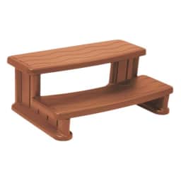 Spa Side Step, Redwood
