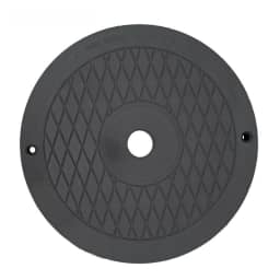 Cover Round Dark Gray