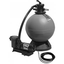 1 THP  2-Speed Pump with 22" Clearwater Sand Filter Complete Aboveground Pool Equipment System