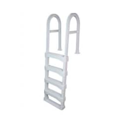 White Snap-Lock In-Pool Deck Ladder
