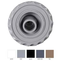Gray Spa Master Scalloped Directional Jet Internal with 3.5" Flange