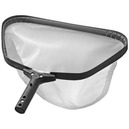 17" Black Knight Leaf Rake With Fine Mesh Bag