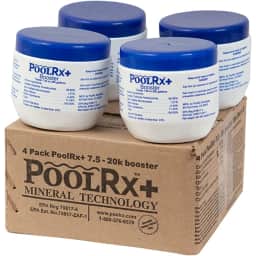 4-Pack Plus Blue/White Unit Booster 7.5K-20K Gallon Pools