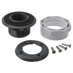 Inlet/Outlet Fitting Dark Gray
