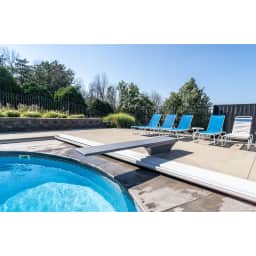 6' GX Diving Board With 3 Bolt Salt Friendly Base And Jig - Sand
