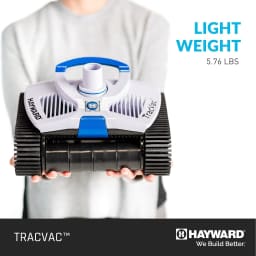 TracVac Suction, Wall Climbing Pool Cleaner for In-ground Pools up to 40 ft in Length – Automatic Pool Vacuum