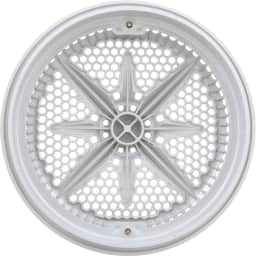8" StarGuard Main Drain Cover With Long Ring, White