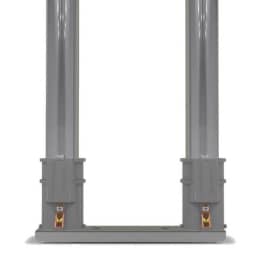 Plastic Deck Anchor Channel with 8" Center