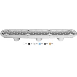 32" Light Gray Channel Drain Flat Grate Anti-Entrapment Suction Outlet Cover