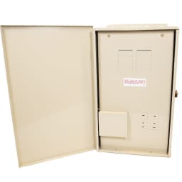 100 Amp Load Center with 8-Breaker Spaces and 100W Transformer