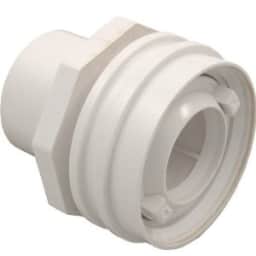 1" S White Flush Mount Return Fitting