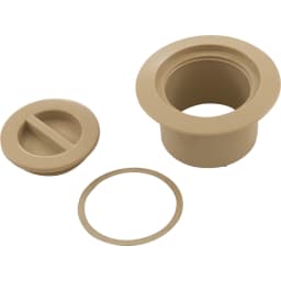 Volleyball Cap & Flange, Tan