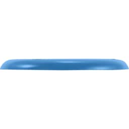 3.5" Light Blue Vinyl Inlet Faceplate Cover with Screw Holes