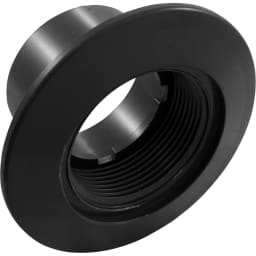 1-1/2" FPT x 2" Insider Return Wall Fitting, Black