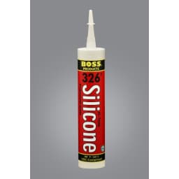 Red Caulking Catridge Hi-Temp Silicone Sealant 8 oz
