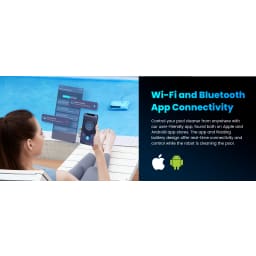 Hydro 4 Battery Powered Robot Pool Cleaner, with WiFi