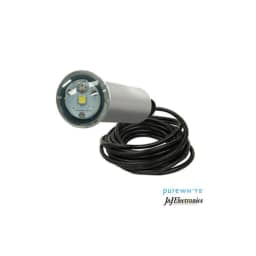 ColorSplash VU Nicheless RGB-W Series LED Pool and Spa Light Fixture, 8W 12V 100' Cord, LPL-R1CW-12-100