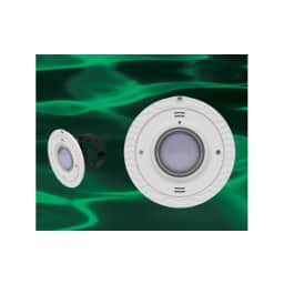 Multicolor Lite Star SwimQuip Retrofit LED Pool Light with White Trim Ring 12V 17W
