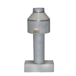 6" Vent Indoor Stack Top Drafthood, 156 Heaters