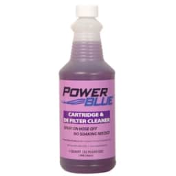 8 oz Bottle Power Blue Cartridge & De Filter Cleaner