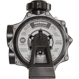 Pro-Series Sand Filter Vari-Flo Control Valve, Backwash Valve Assembly with 2" Plumbing Ports, Gauge Included
