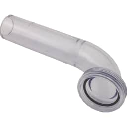 1-1/2" Male x Sweep Elbow, Self-Aligning (ABS)