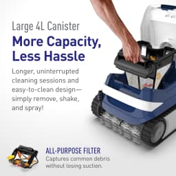 ERA 820 Robotic Pool Cleaner With Premium Transport Caddy and Cover
