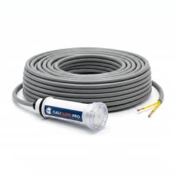 CaliGlow Pro J-Series Nicheless LED Color Changing Pool & Spa Light, 12V 100' Cord