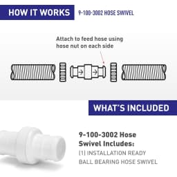 Genuine OEM Hose Swivel for Polaris 360