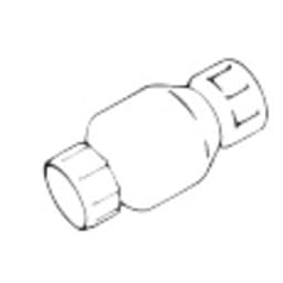 1" PVC IPS 2 Spring Check Valve S x S