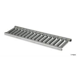 DS-221, Dura Slope 6" X 2' Galvanized Steel Channel Drain Grate