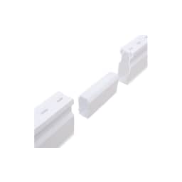 White Micro Channel Drain Coupling