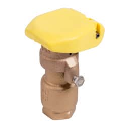 33DRC 3/4" Quick Coupling Brass Valve with Rubber Cover
