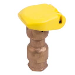 3RC, 3/4" Quick Coupling Brass Valve with Rubber Cover